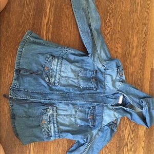 American Rag hooded Jean jacket